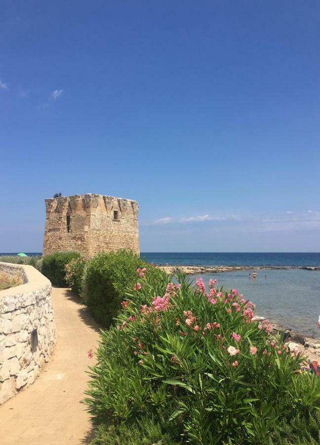 Almarea Blu - Appartamento In Villa Vicino Al Mare - Affitto Breve 滨海波利尼亚诺 外观 照片